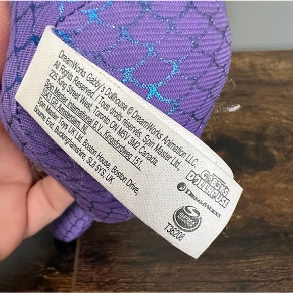 Gabby's Dollhouse MerCat Purr-ific Plush - Picture 3 of 4